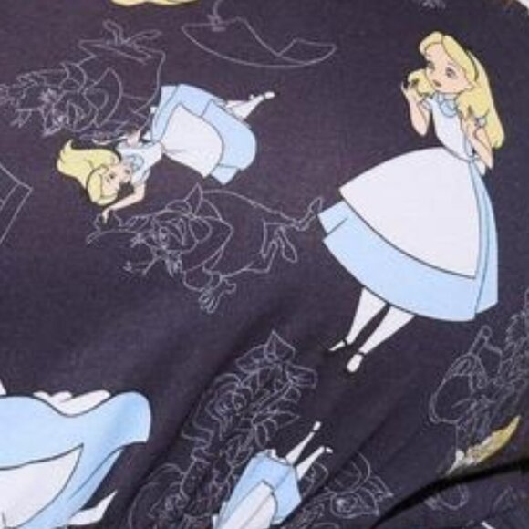 ❤️NWT VINTAGE TORRID DISNEY ALICE IN WONDERLAND SKATER DRESS - HALLOWEEN - Picture 2 of 12